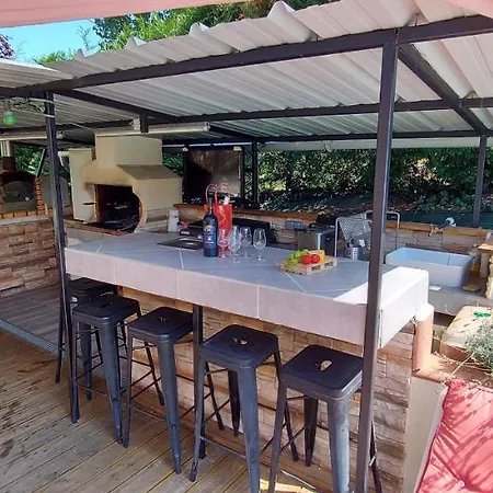 Maison Avec Piscine Chauffee Et Pool House Willa Saint-Mont