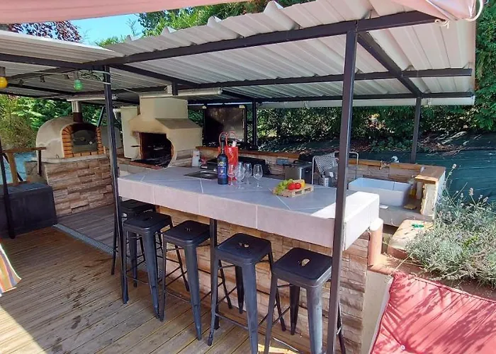 Maison Avec Piscine Chauffee Et Pool House Villa Saint-Mont